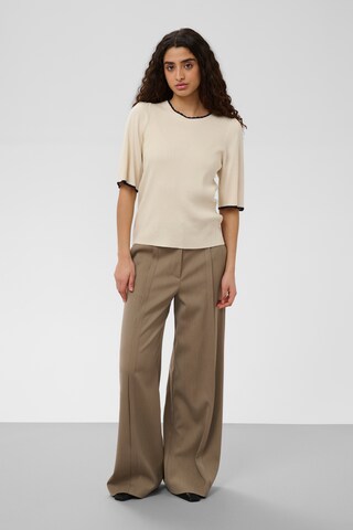 T-shirt 'Lysandra Adrianna' SOAKED IN LUXURY en blanc