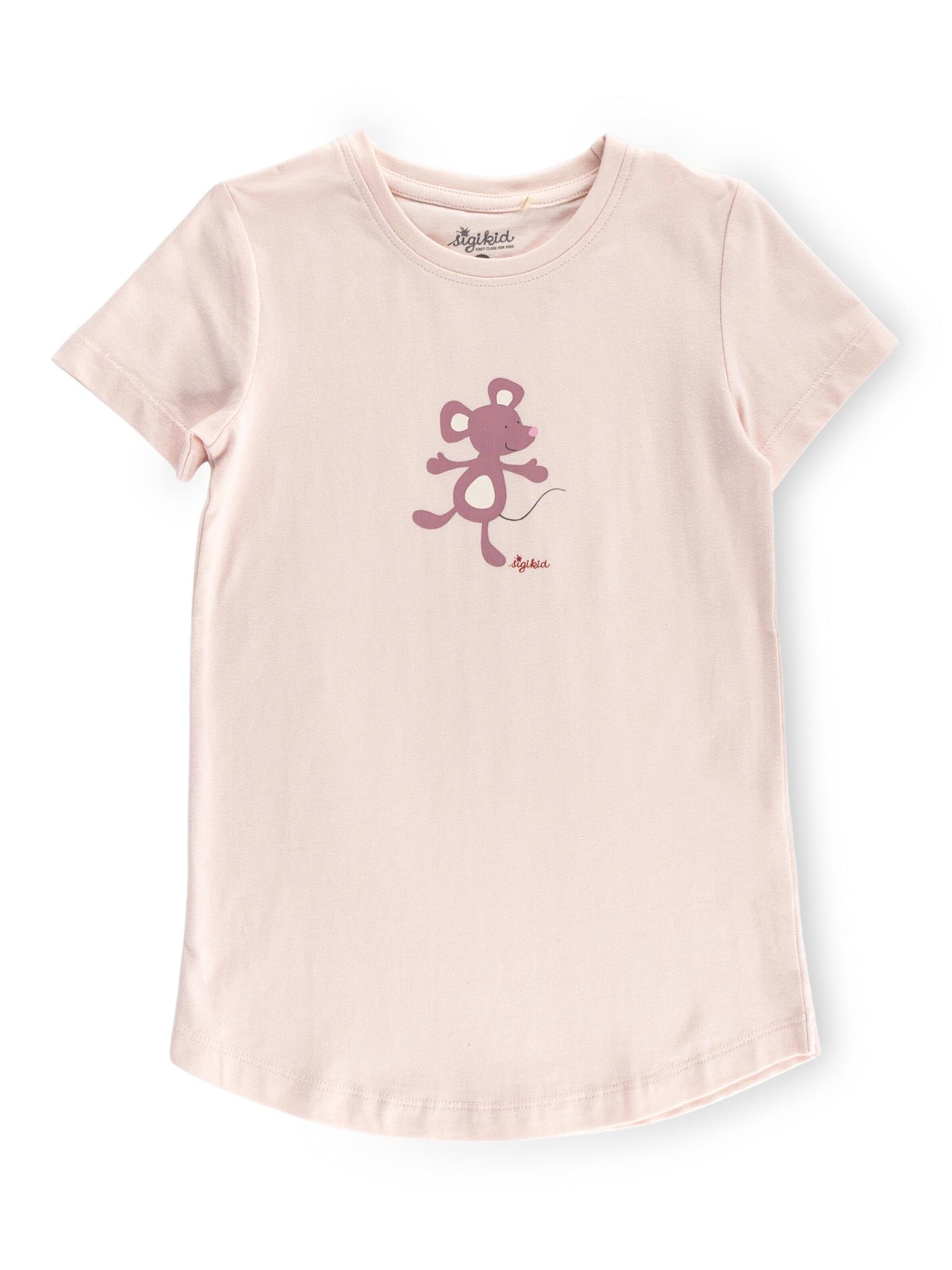SIGIKID Pajamas 'Pyjama, kurzarm Kinder Schlafanzug' in Pink