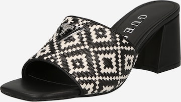 GUESS Mules in Black: front