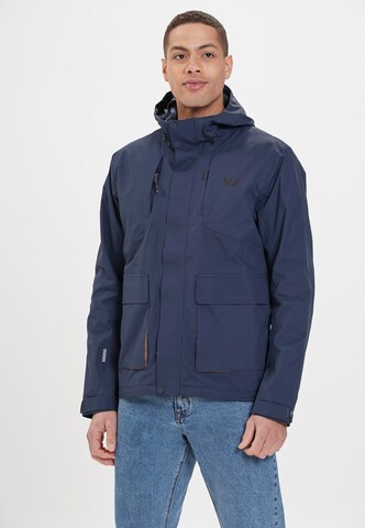 Whistler Outdoorjas 'ANDRE' in Blauw: voorkant