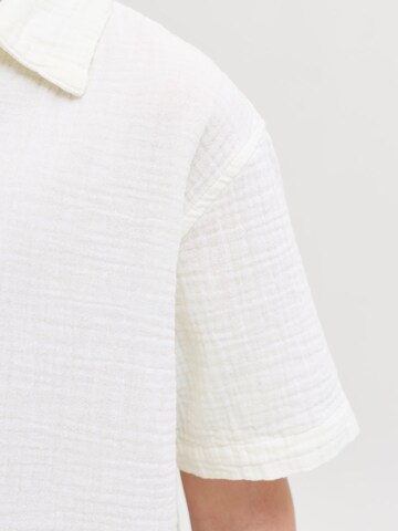 Jack & Jones Junior Regular fit Overhemd in Wit