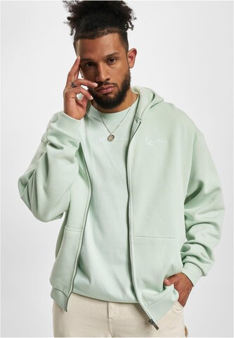 Karl Kani Кофта на молнии в Зеленый: спереди