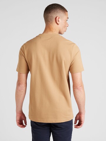Maglietta 'Tiburt' di BOSS in beige