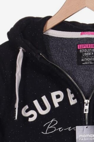 Superdry Kapuzenpullover L in Schwarz