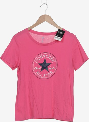 CONVERSE T-Shirt L in Pink: predná strana