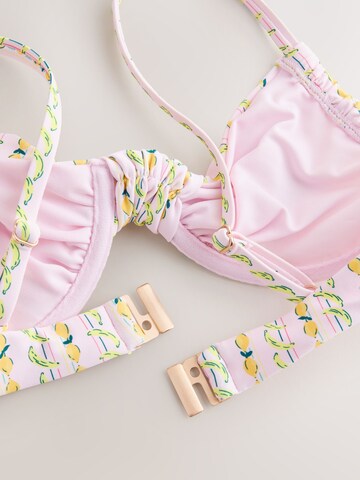 Sutien costum de baie de la Next pe roz