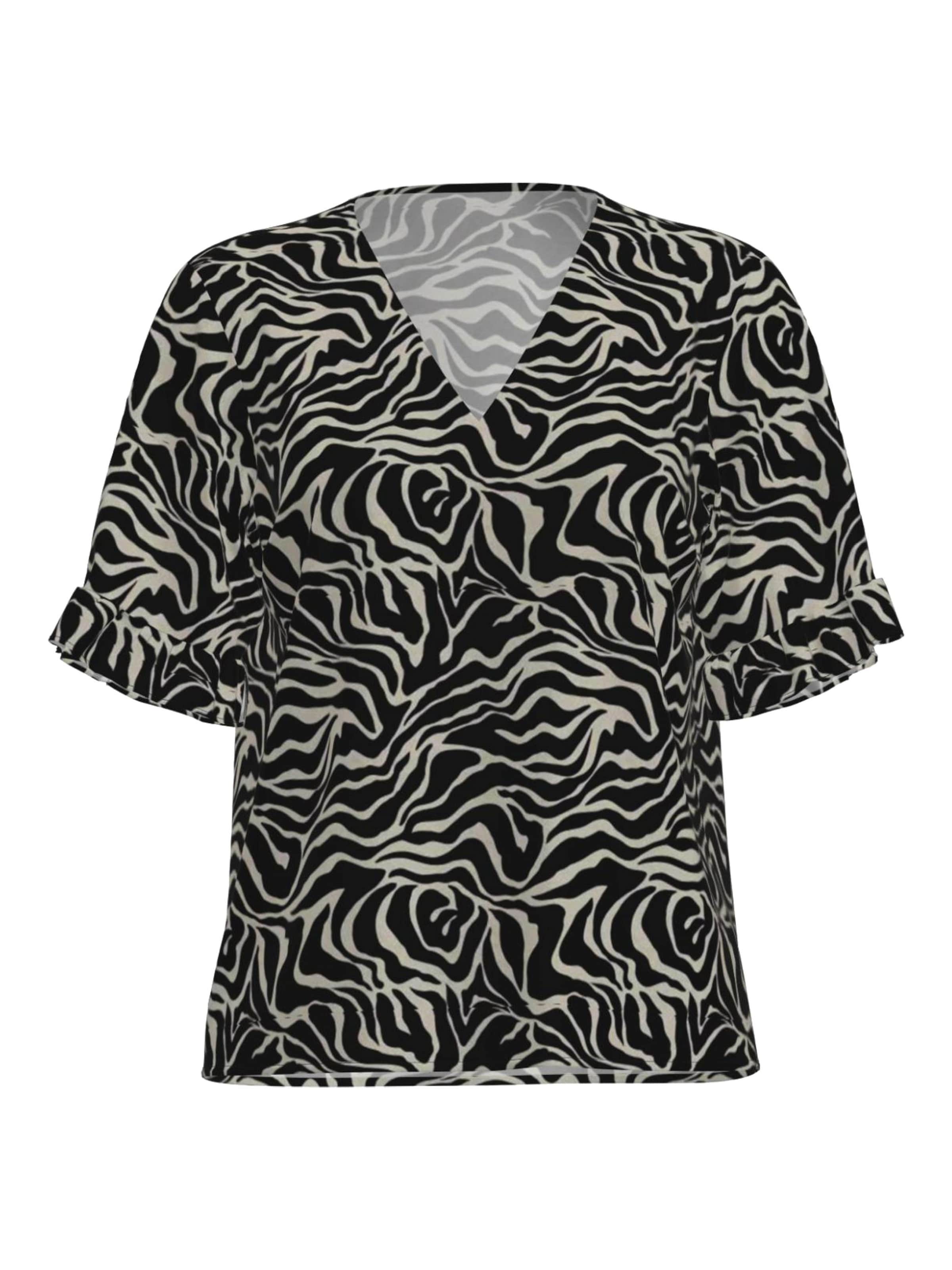 OBJECT Blouse 'Seline' in Black: front