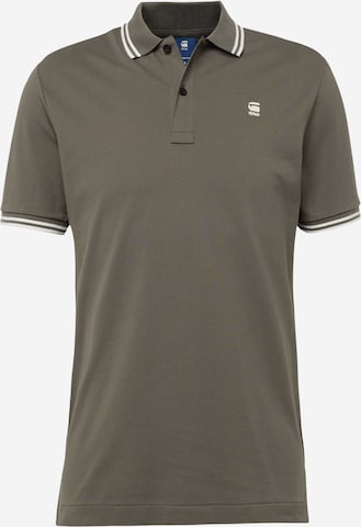 G-Star RAW Poloshirt 'Dunda' in Grau: predná strana