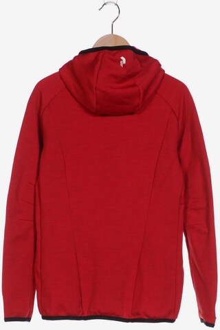 PEAK PERFORMANCE Sweatshirt & Zip-Up Hoodie in M in Red