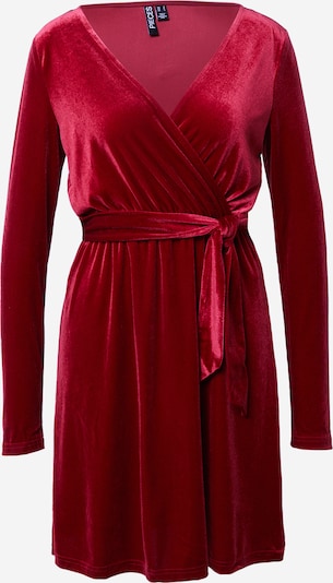 PIECES Kleid 'STINE' in rubinrot, Produktansicht