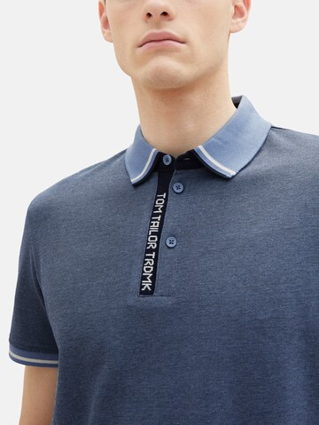 TOM TAILOR Poloshirt in Blau