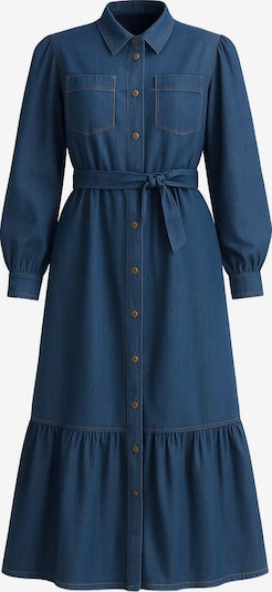 MODAMIHRAM Kleid in dunkelblau, Produktansicht