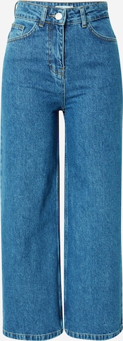 Oasis Wide leg Jeans in Blauw: voorkant