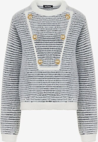 NOCTURNE Sweater in White: front