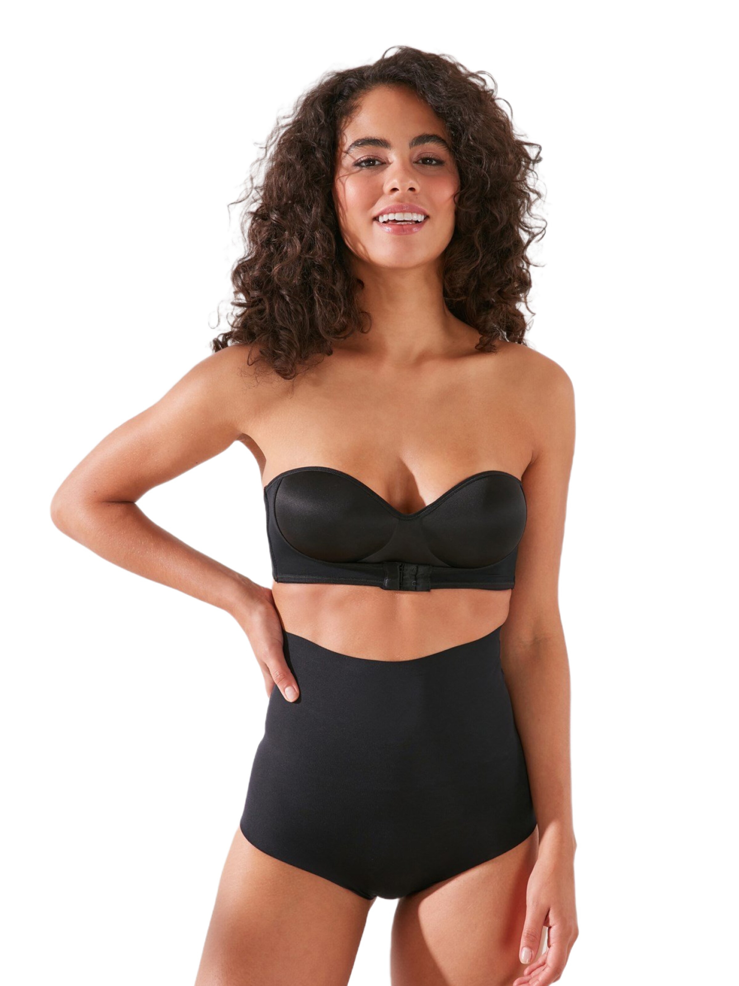 C&City Shaping Slip in Black: front