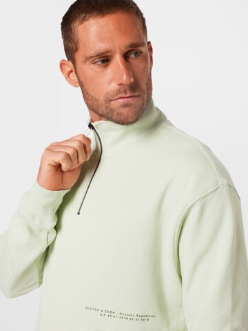 SCOTCH & SODA Sweatshirt in Grün