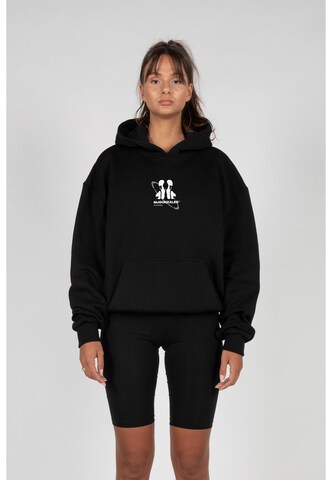 MJ Gonzales Sweatshirt in Schwarz: Vorderseite