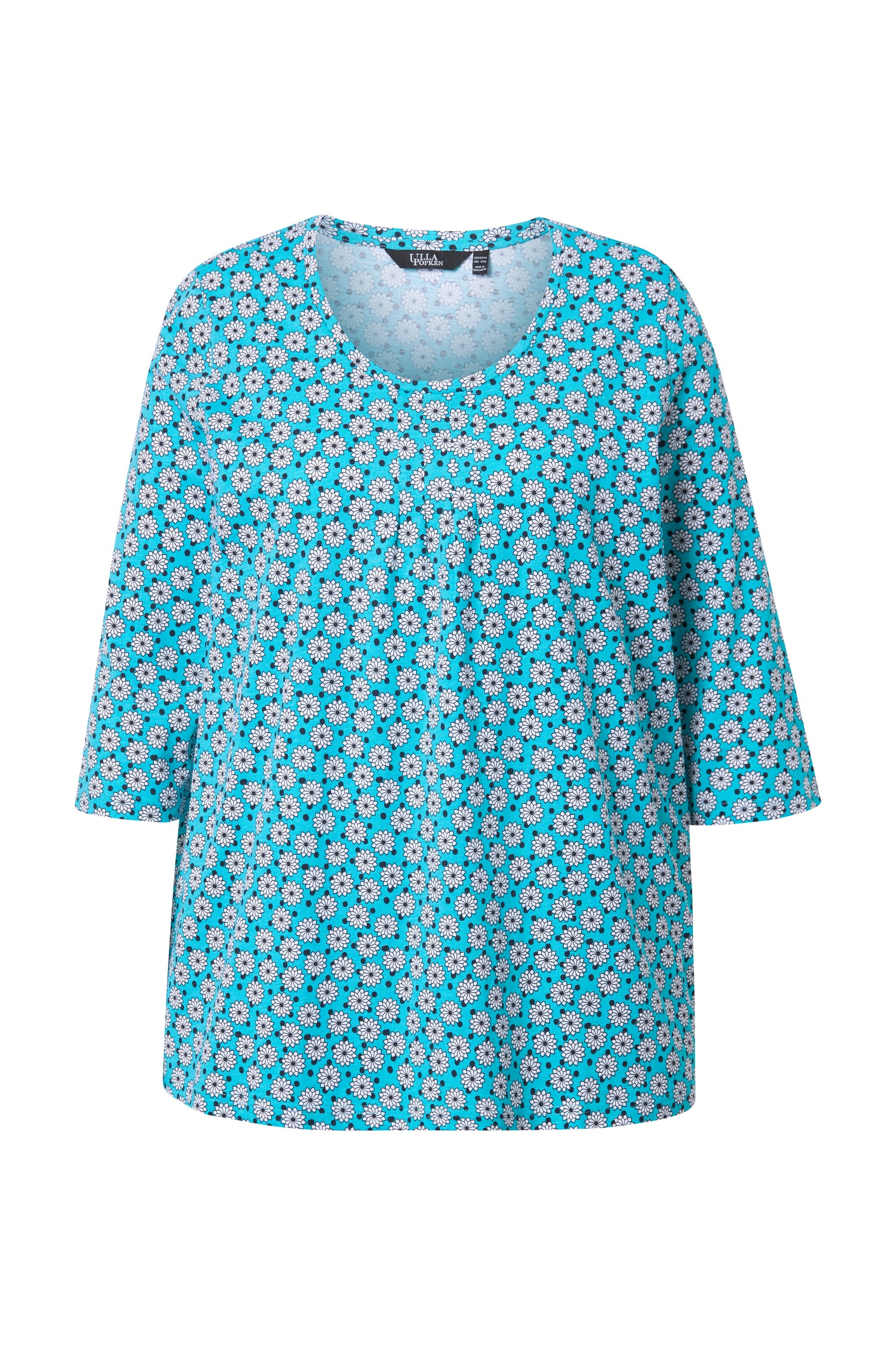 Ulla Popken Shirt in Blau: Vorderseite