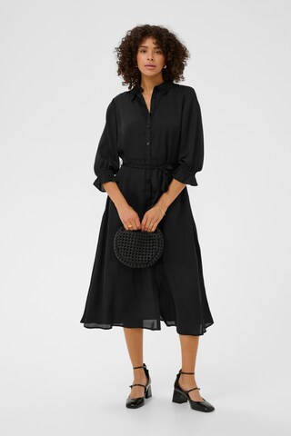 Kaffe Kleid 'KAsienna' in Schwarz: Vorderseite