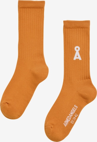 ARMEDANGELS Socks in Orange: front