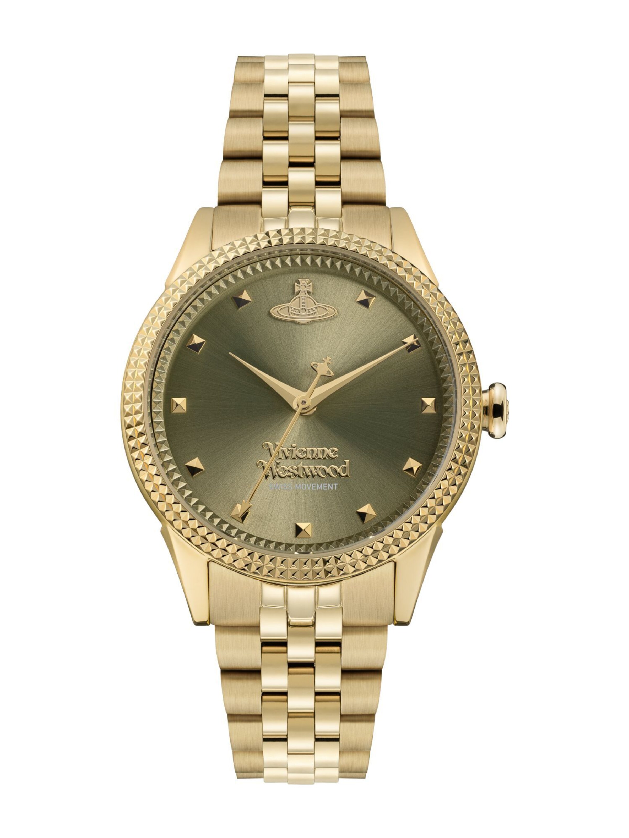 Vivienne Westwood Analog watch 'Little Seymour' in Gold: front