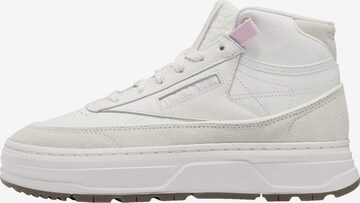 Reebok High-Top Sneakers 'Club C Geo' in White: front