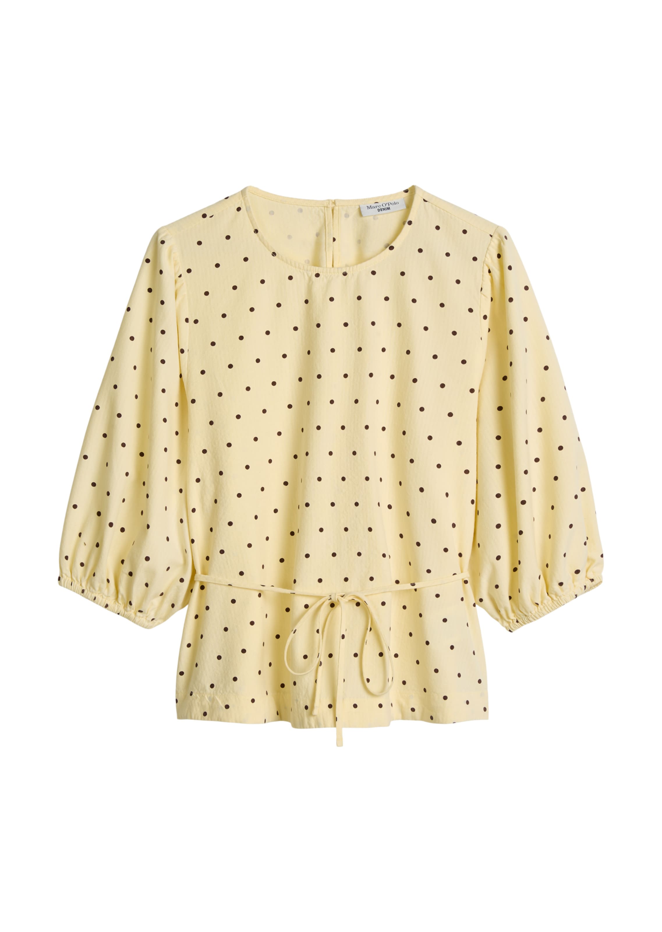 Marc O'Polo DENIM Blouse in Geel: voorkant