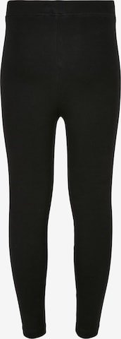 Urban Classics Skinny Leggings in Black: front