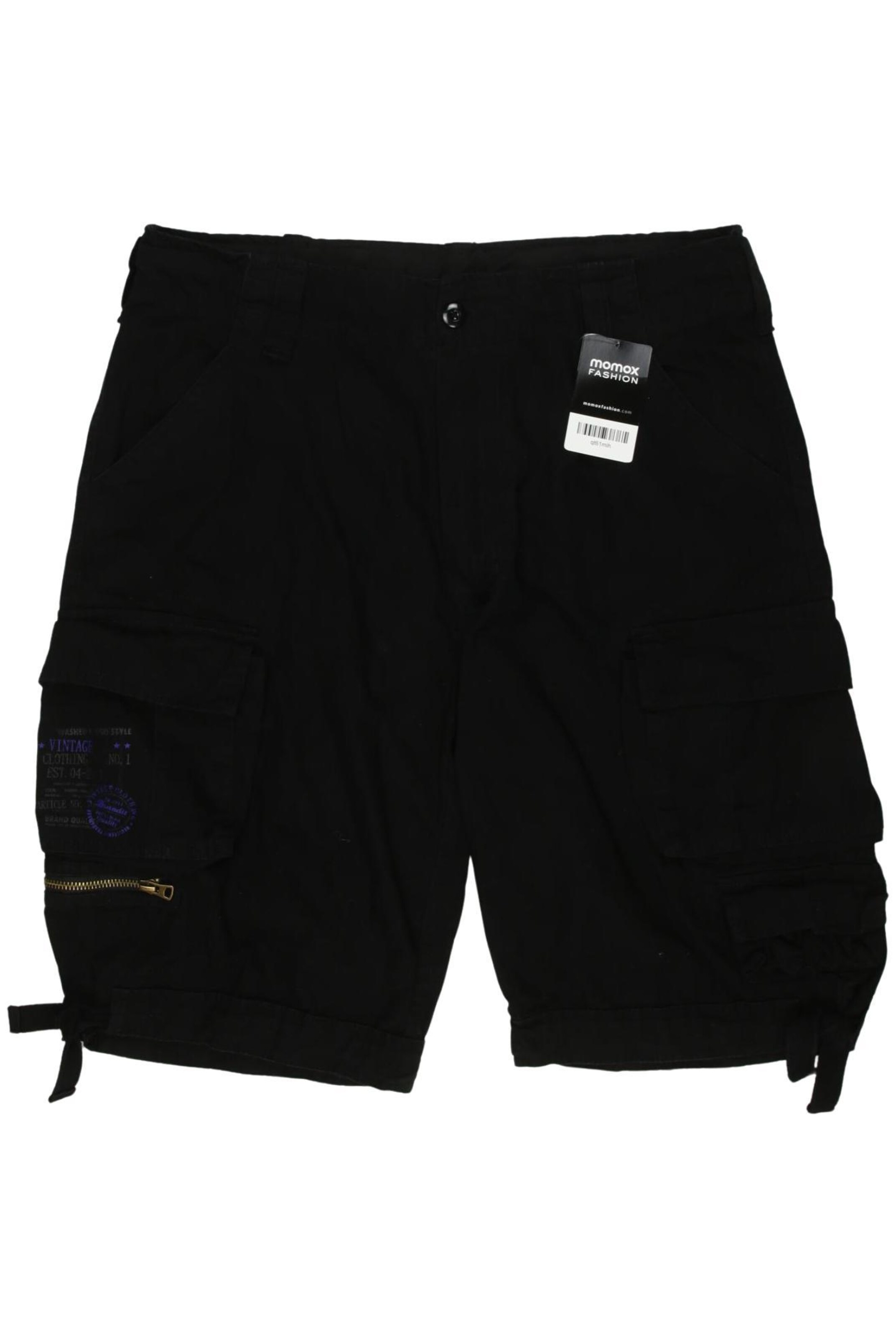 Brandit Shorts in 34 in Black: front
