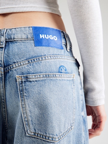 HUGO Baggy Jeans 'Gobana_B' in Blue