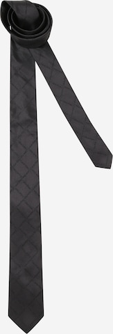 Calvin Klein Krawat w kolorze czarny: przód