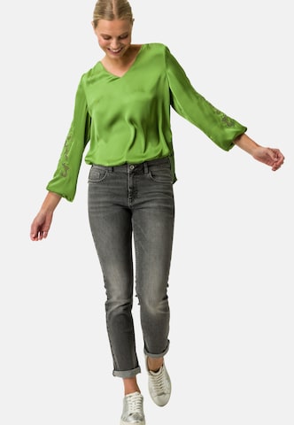 zero Blouse in Groen