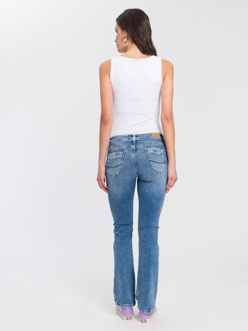 CROSS JEANS Regular Jeans ' Lauren ' in Blau