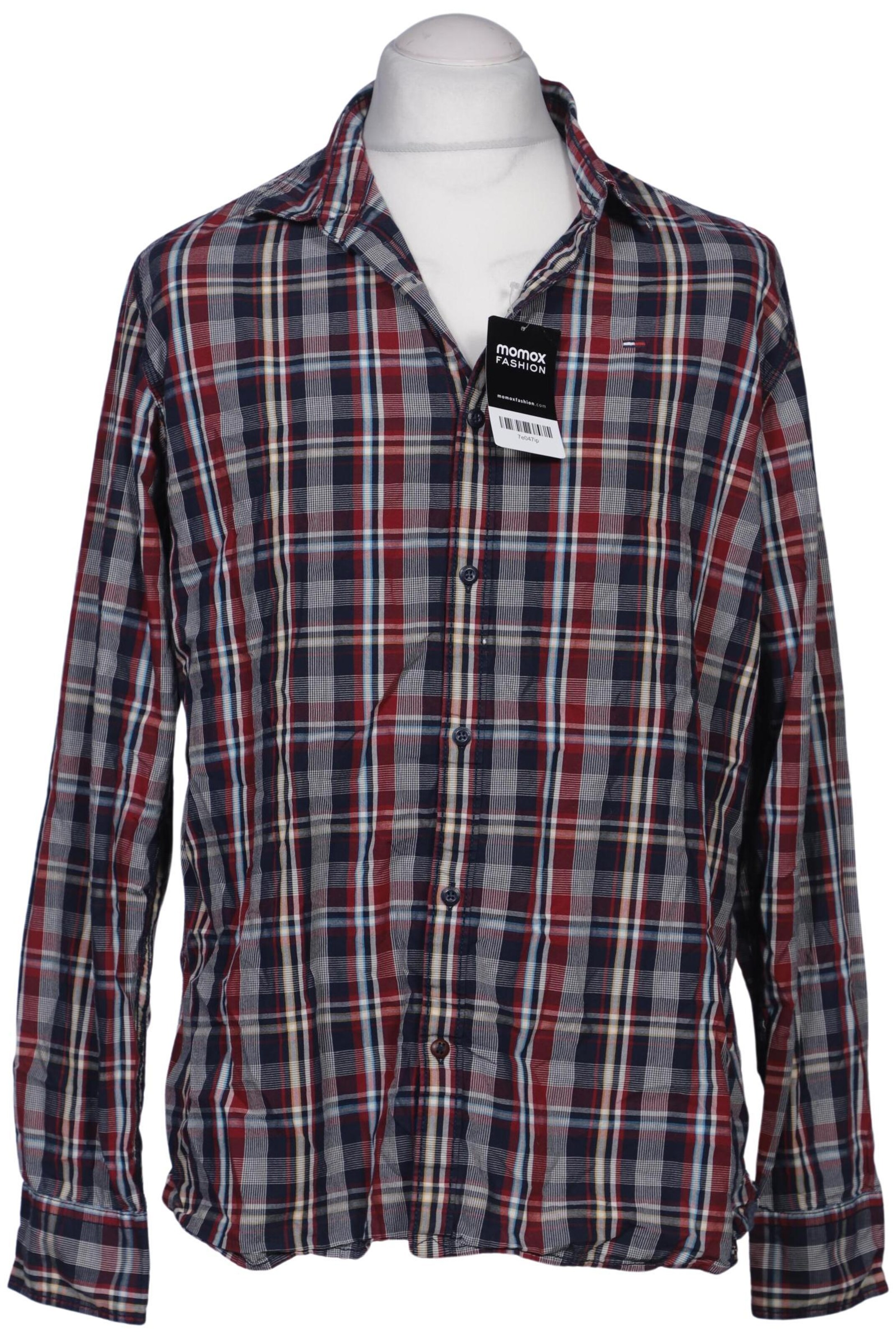 Tommy Jeans Button Up Shirt in XL in Mixed colors: front