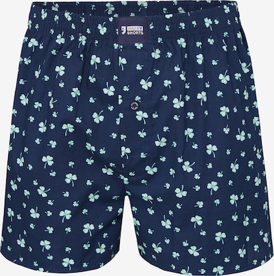 Happy Shorts Boxershorts ' Prints ' in de kleur Donkerblauw, Productweergave