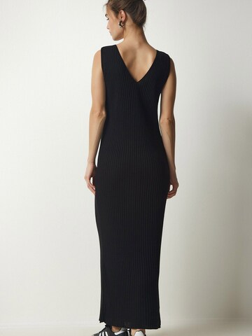 Robes en maille Happiness İstanbul en noir