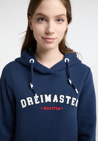 Sweat-shirt DreiMaster Maritim en bleu