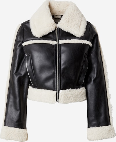 Abercrombie & Fitch Prehodna jakna | črna barva, Prikaz izdelka