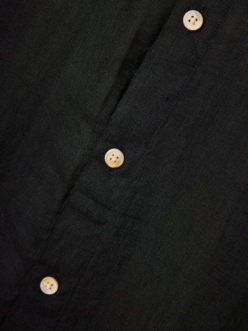 Funky Buddha Regular fit Button Up Shirt in Black
