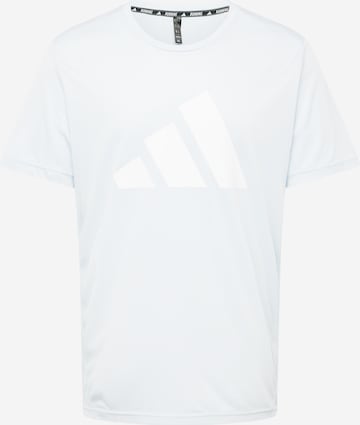 ADIDAS PERFORMANCE Funkční tričko 'RUN IT' – modrá: přední strana
