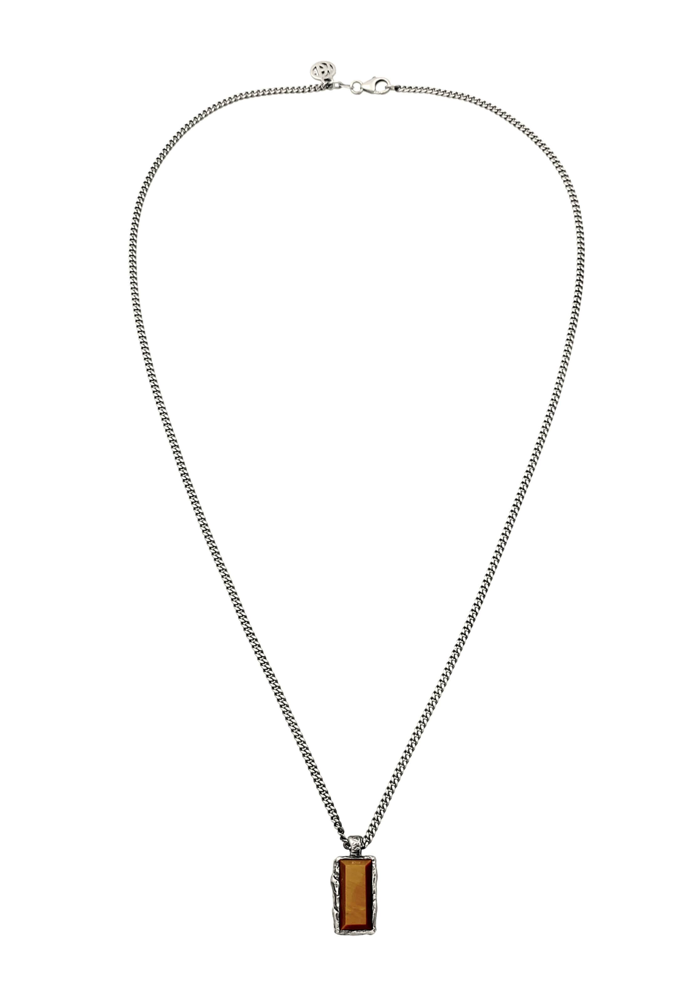 Haze&Glory Ketting in Zilver: voorkant