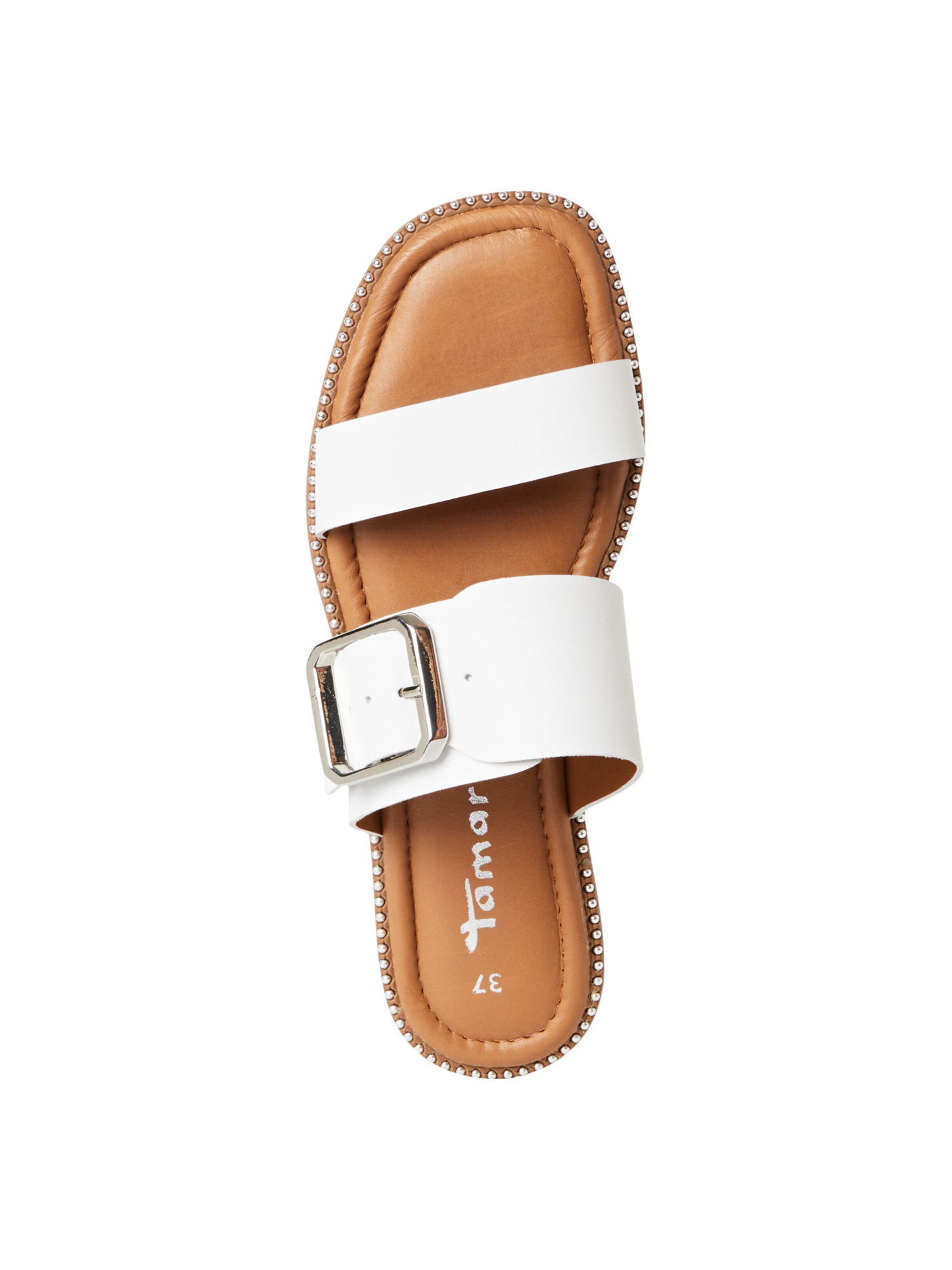 Tamaris Pantolette in Weiß