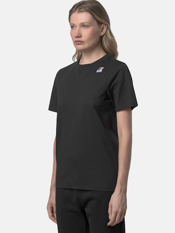 T-Shirt 'LEONIDE' K-Way en noir