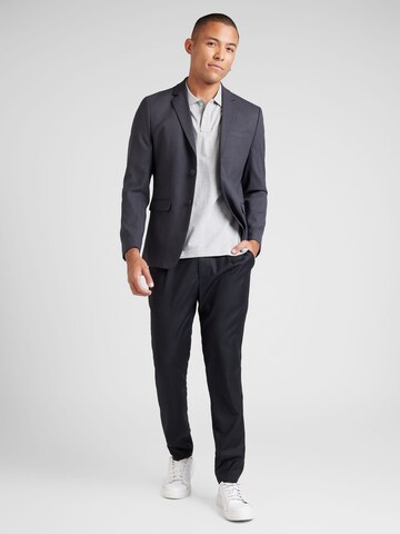 SELECTED HOMME Slim fit Businesskavaj 'SLHNEIL' i grå