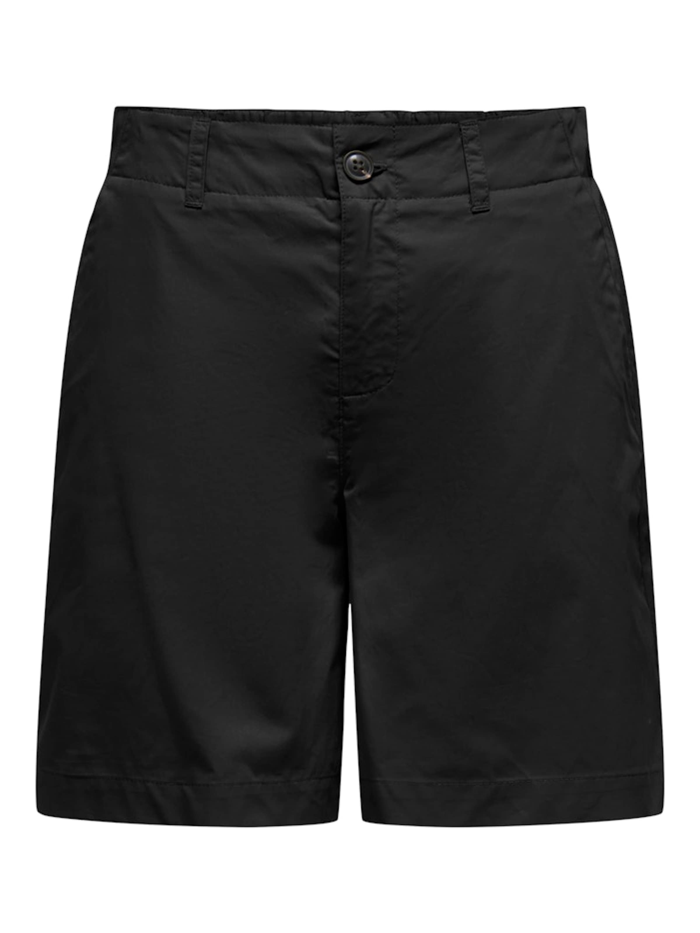 ONLY Chino Pants 'ONLZora' in Black: front