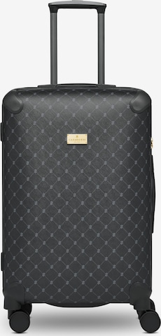 Valisette 'Palermo' Lazarotti en noir : devant