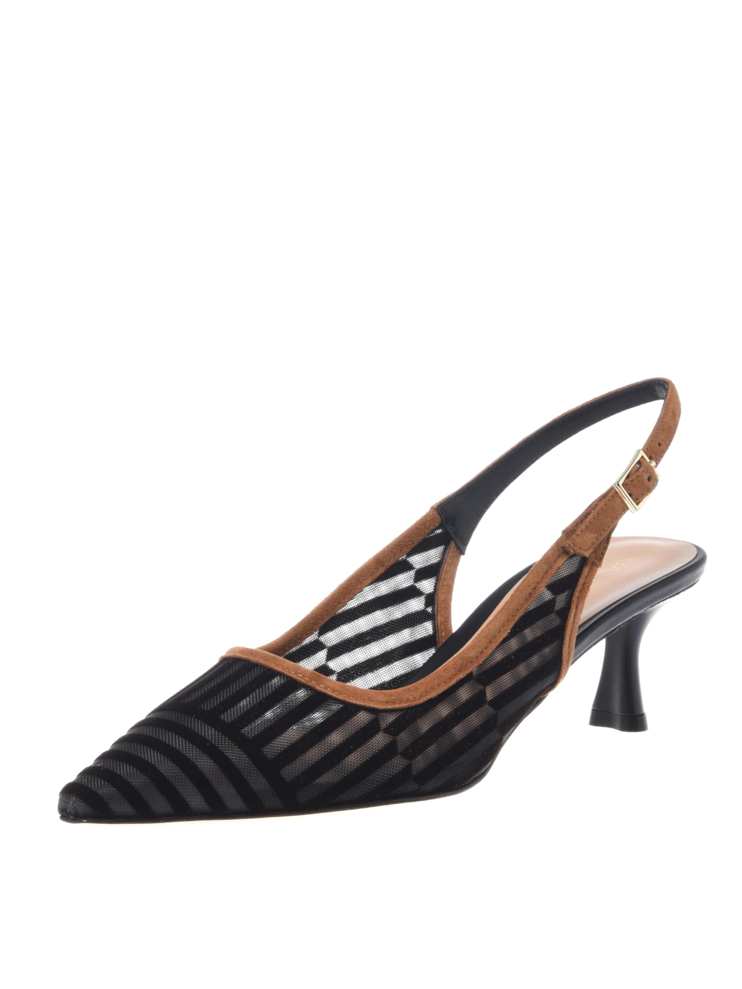 BALDININI Slingback pumps in Black: front