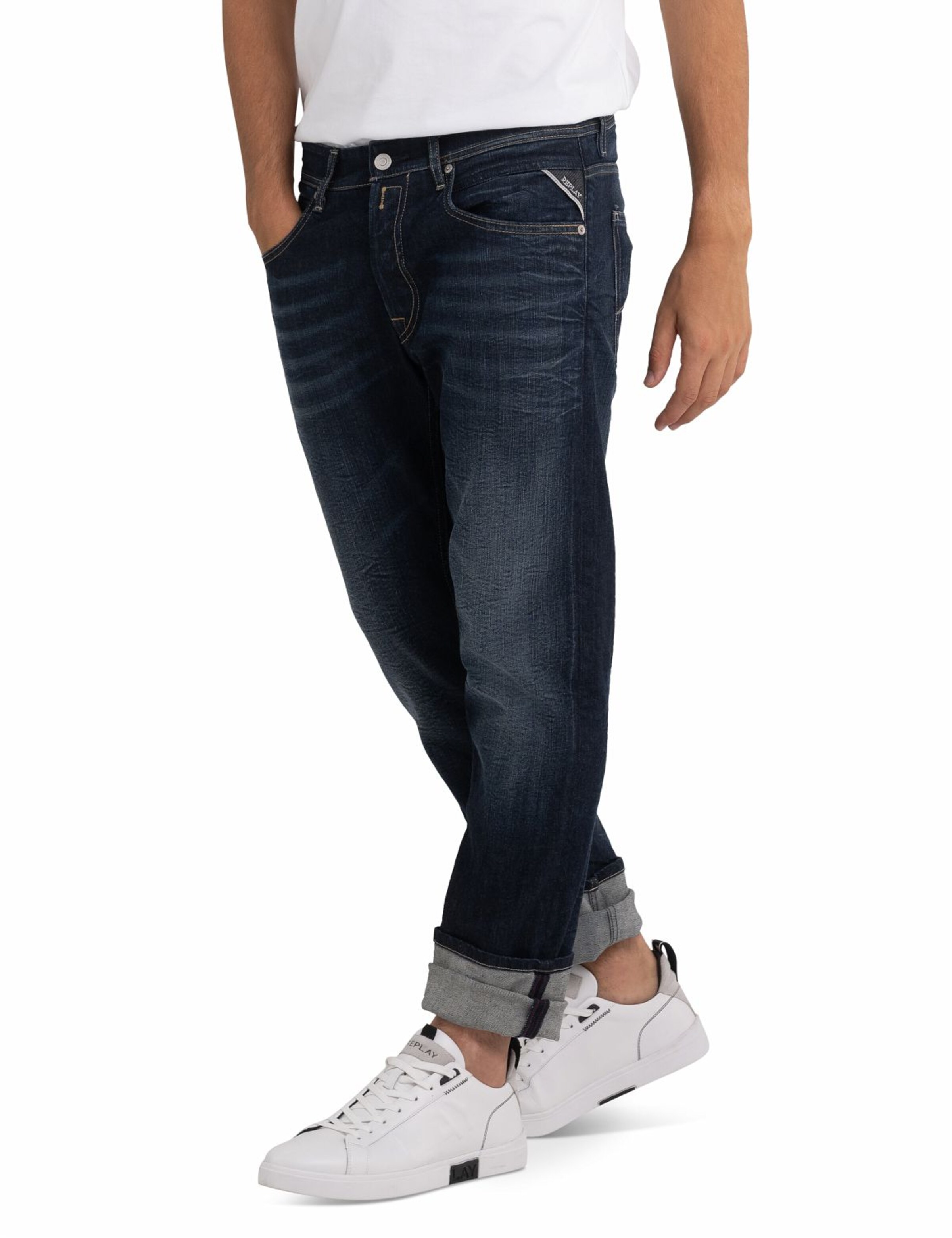 regular Jeans 'Grover' di REPLAY in blu