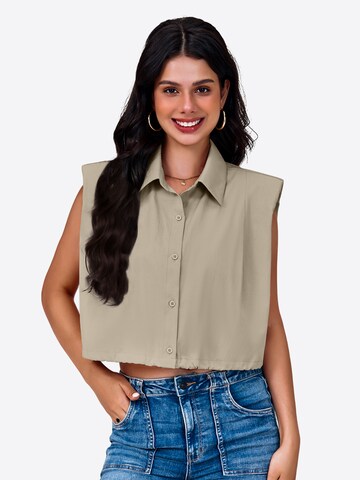 Imily Bela Блуза в зелено: отпред