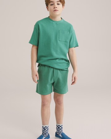 Regular Pantalon WE Fashion en vert